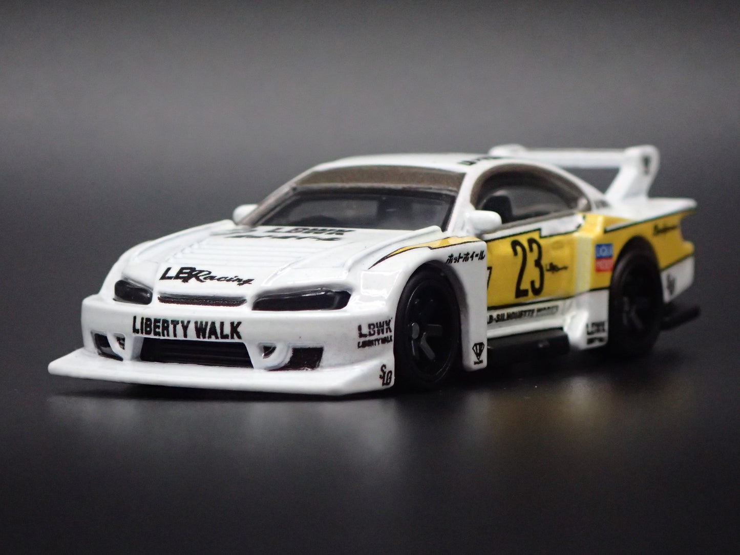 1999-2002 NISSAN SILVIA LB SILHOUTTE S15 1:64 SCALE DIORAMA DIECAST MODEL CAR
