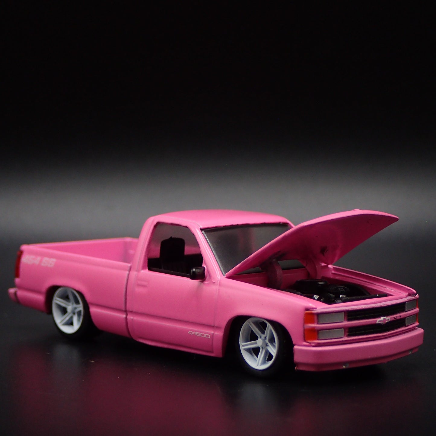 1991 91 CHEVY CHEVROLET C1500 SS 454 PICKUP TRUCK 1:64 SCALE DIECAST MODEL CAR