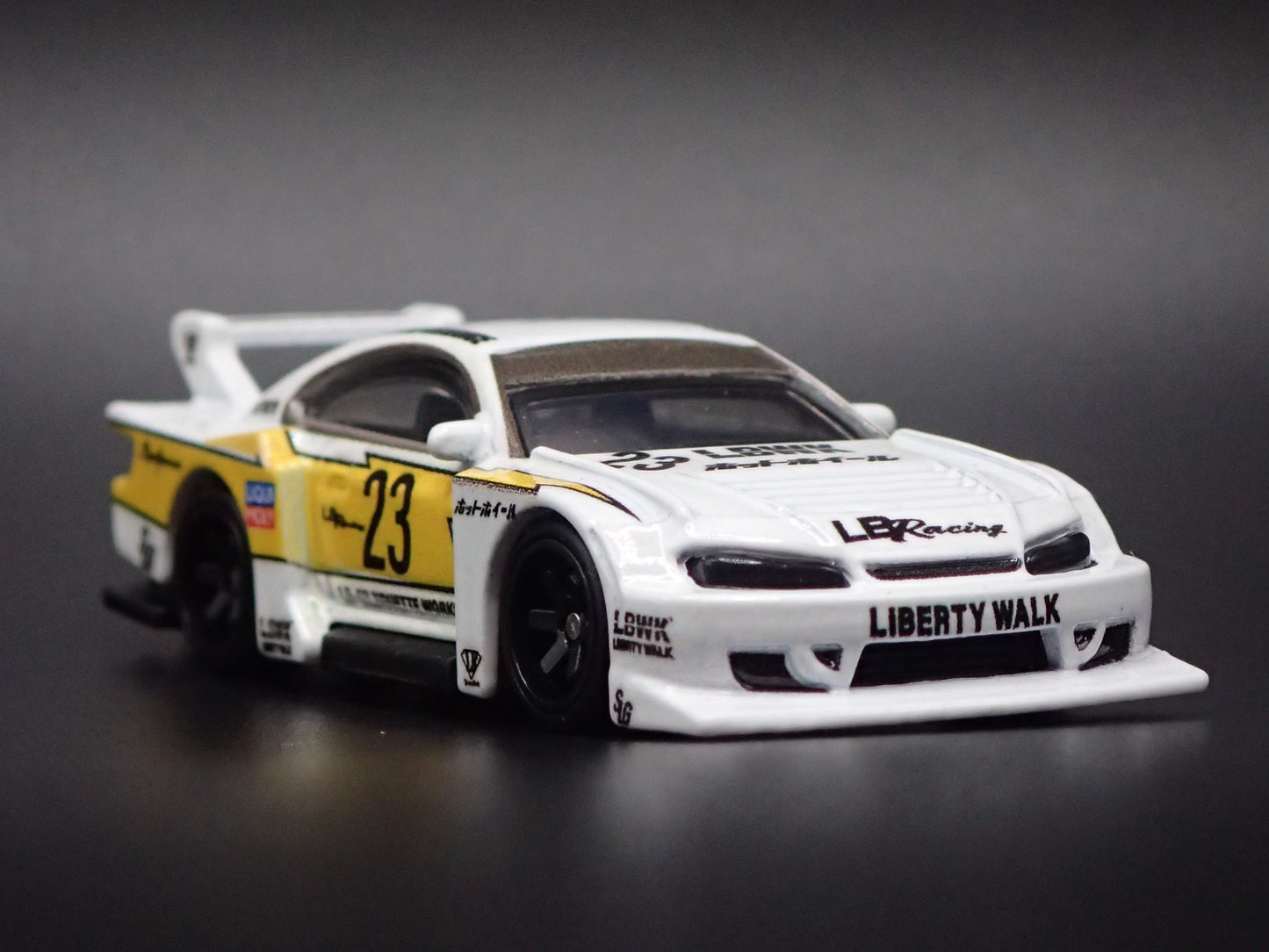 1999-2002 NISSAN SILVIA LB SILHOUTTE S15 1:64 SCALE DIORAMA DIECAST MODEL CAR