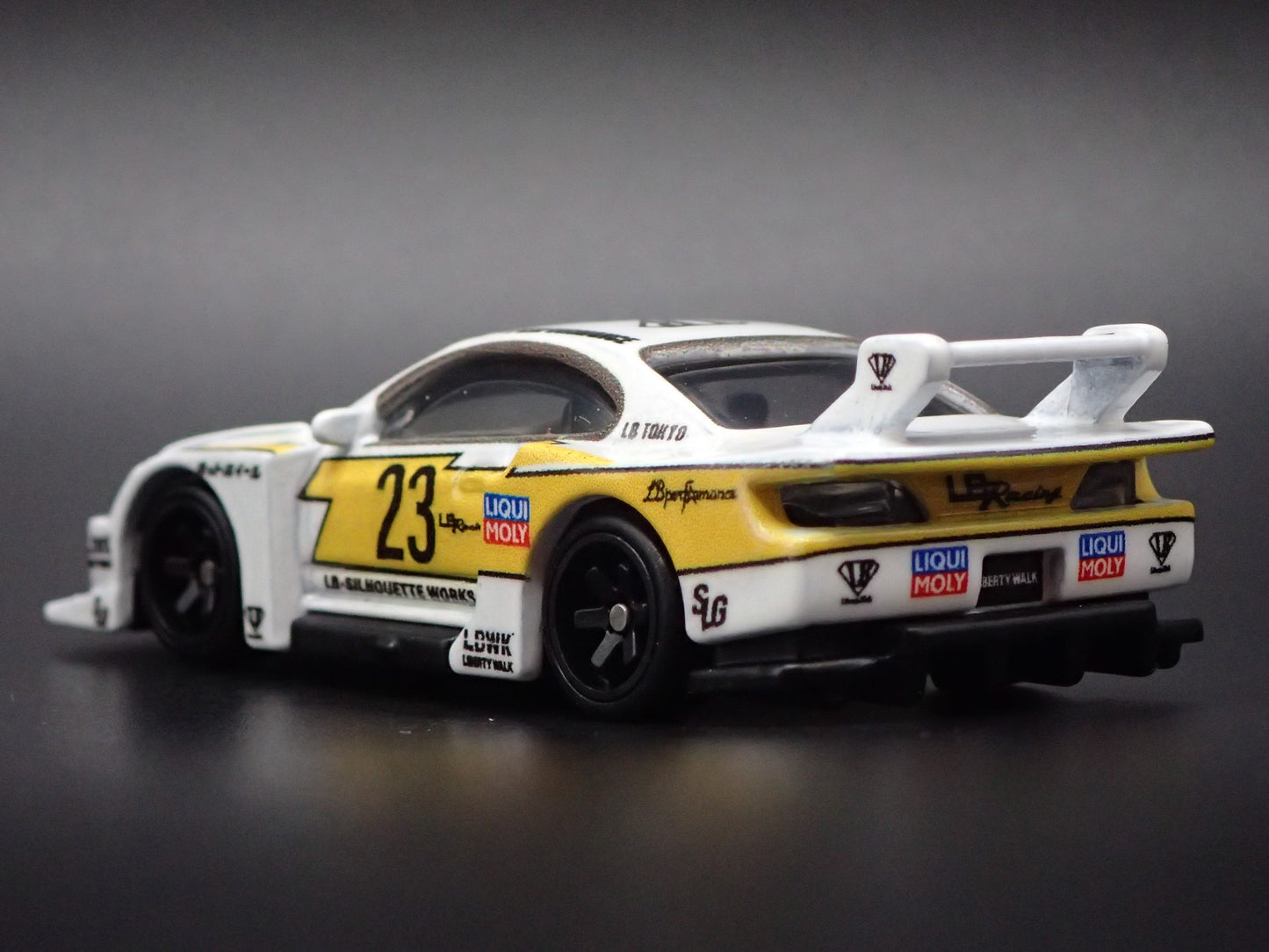 1999-2002 NISSAN SILVIA LB SILHOUTTE S15 1:64 SCALE DIORAMA DIECAST MODEL CAR