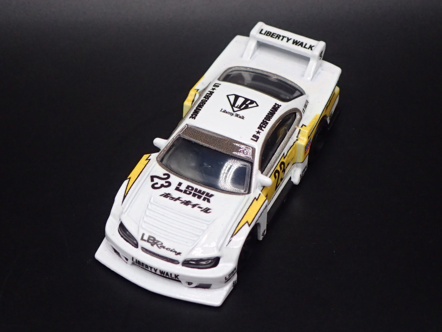 1999-2002 NISSAN SILVIA LB SILHOUTTE S15 1:64 SCALE DIORAMA DIECAST MODEL CAR
