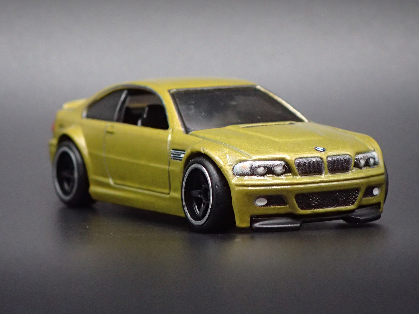 1999-2005 BMW 3 SERIES M3 E46 COUPE GLD 1:64 SCALE COLLECTIBLE DIECAST MODEL CAR