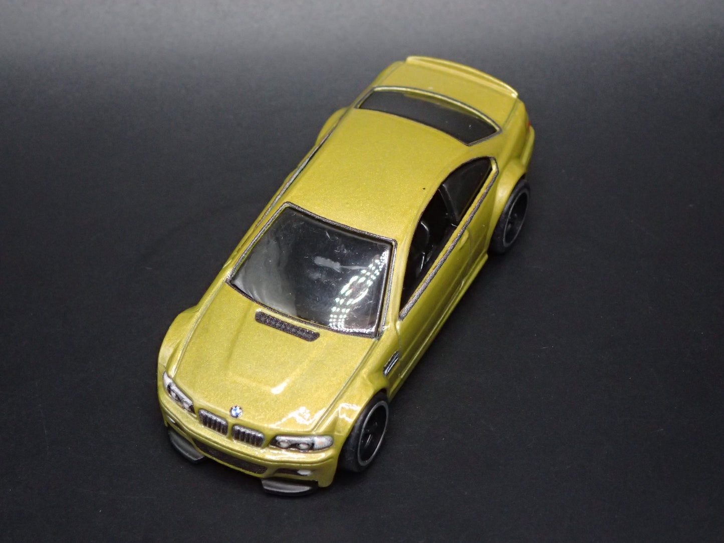 1999-2005 BMW 3 SERIES M3 E46 COUPE GLD 1:64 SCALE COLLECTIBLE DIECAST MODEL CAR