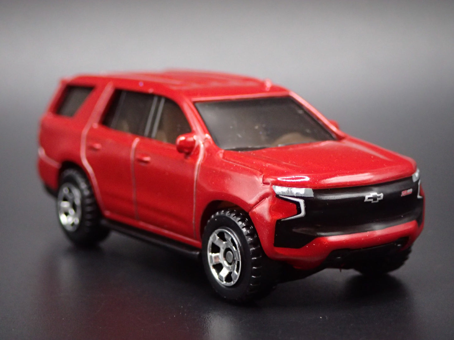 2021-2026 CHEVY CHEVROLET TAHOE Z71 RED 1:64 SCALE COLLECTIBLE DIECAST MODEL CAR