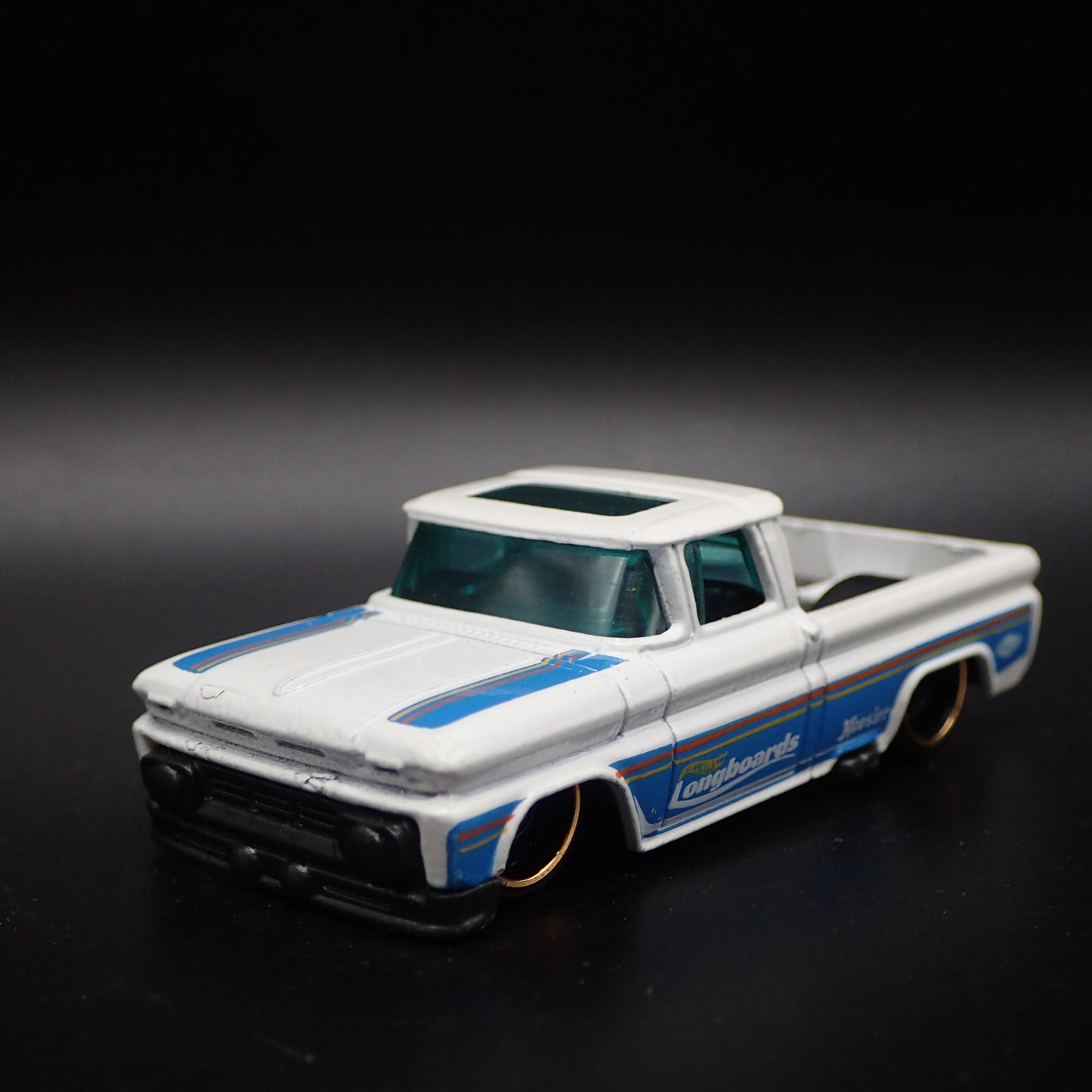 1962 62 CHEVY CHEVROLET SHORT BED PICKUP TRUCK RARE 1:64 SCALE DIECAST MODEL CAR