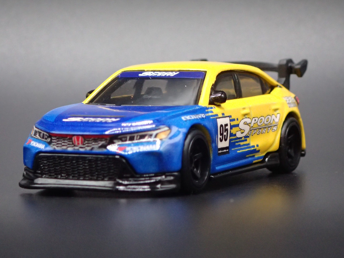 2023-2026 HONDA CIVIC TYPE R SPOON 1:64 SCALE COLLECTIBLE DIECAST MODEL CAR