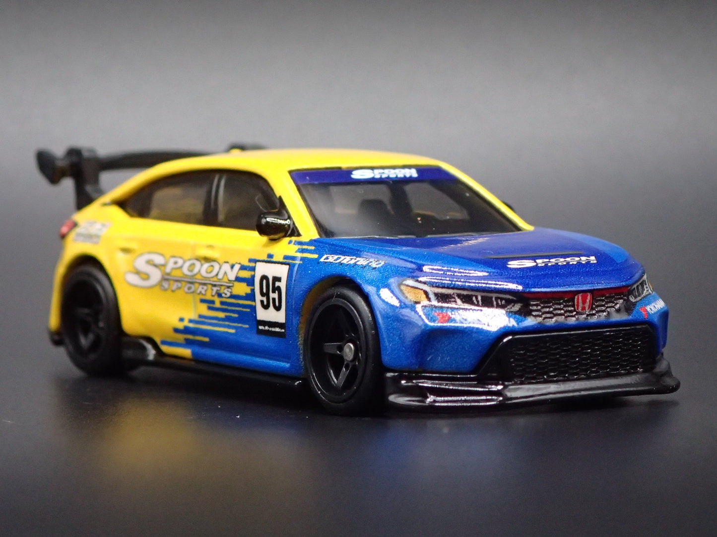 2023-2026 HONDA CIVIC TYPE R SPOON 1:64 SCALE COLLECTIBLE DIECAST MODEL CAR