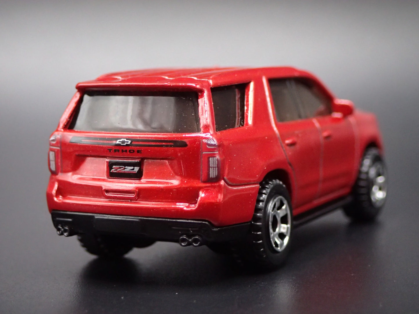 2021-2026 CHEVY CHEVROLET TAHOE Z71 RED 1:64 SCALE COLLECTIBLE DIECAST MODEL CAR