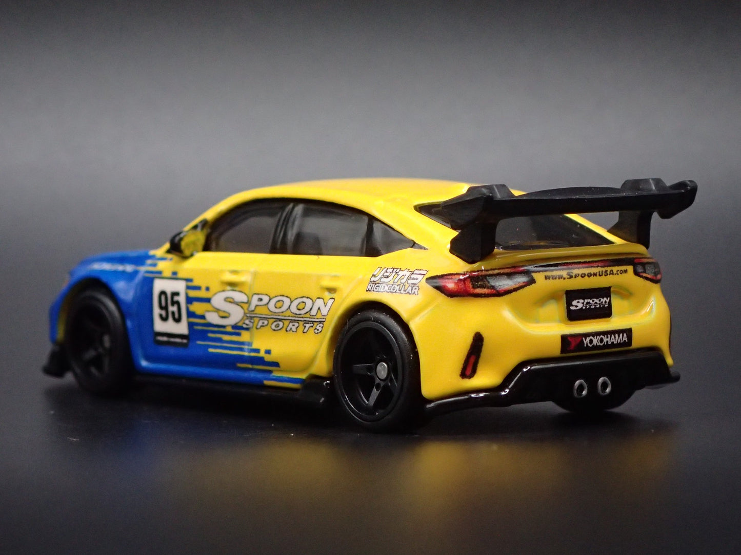 2023-2026 HONDA CIVIC TYPE R SPOON 1:64 SCALE COLLECTIBLE DIECAST MODEL CAR