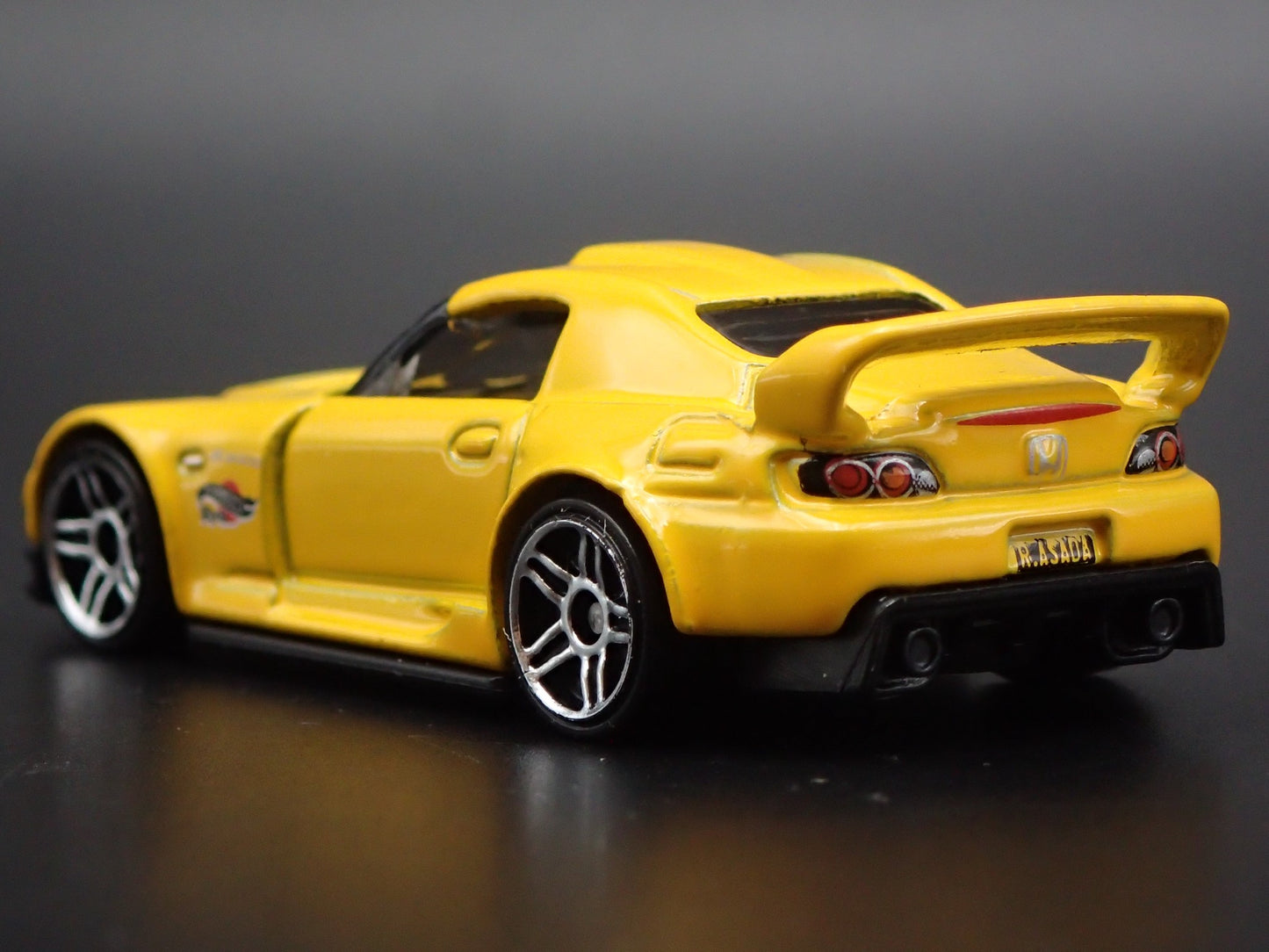 1999-2003 HONDA S2000 YELLOW 1:64 SCALE COLLECTIBLE DIORAMA DIECAST MODEL CAR