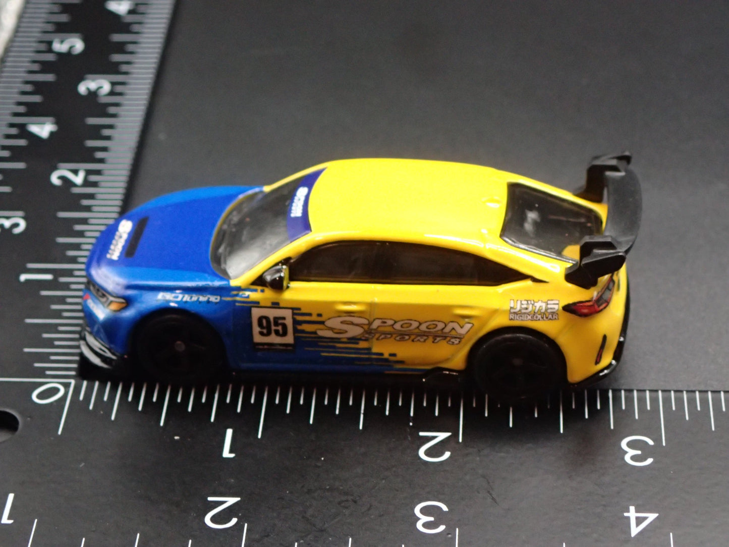 2023-2026 HONDA CIVIC TYPE R SPOON 1:64 SCALE COLLECTIBLE DIECAST MODEL CAR