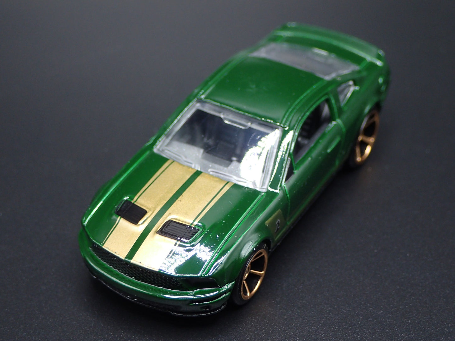 2007 07 FORD MUSTANG SHELBY GT500 GREEN 1:64 SCALE COLLECTIBLE DIECAST MODEL CAR