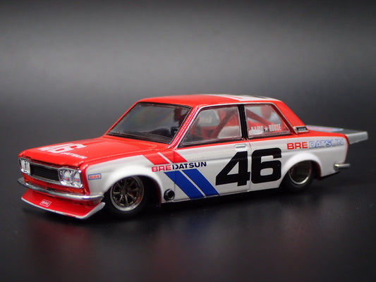 1967-1972 DATSUN 510 PRO STREET KAIDO HOUSE JUN BRE 1:64 SCALE DIECAST MODEL CAR