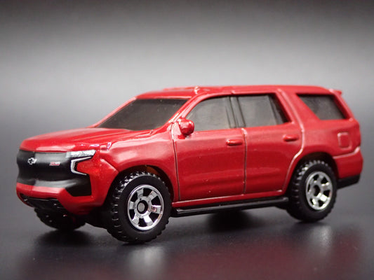 2021-2026 CHEVY CHEVROLET TAHOE Z71 RED 1:64 SCALE COLLECTIBLE DIECAST MODEL CAR