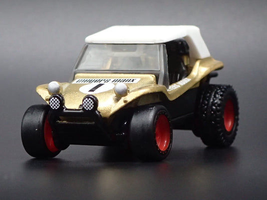 1965-1971 VW VOLKSWAGEN MEYERS MANX BUGGY GOLD 1:64 SCALE DIECAST MODEL CAR