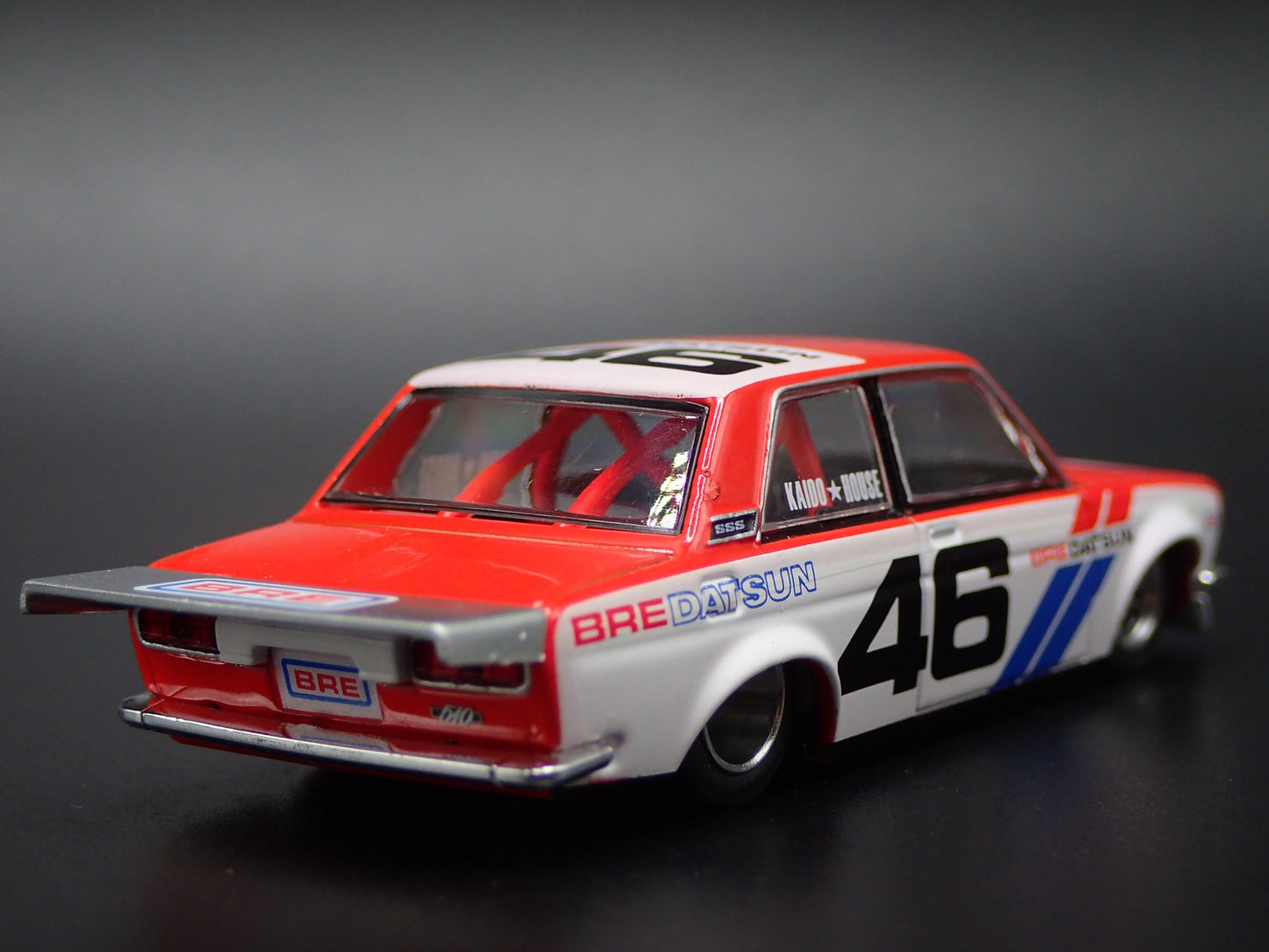 1967-1972 DATSUN 510 PRO STREET KAIDO HOUSE JUN BRE 1:64 SCALE DIECAST MODEL CAR