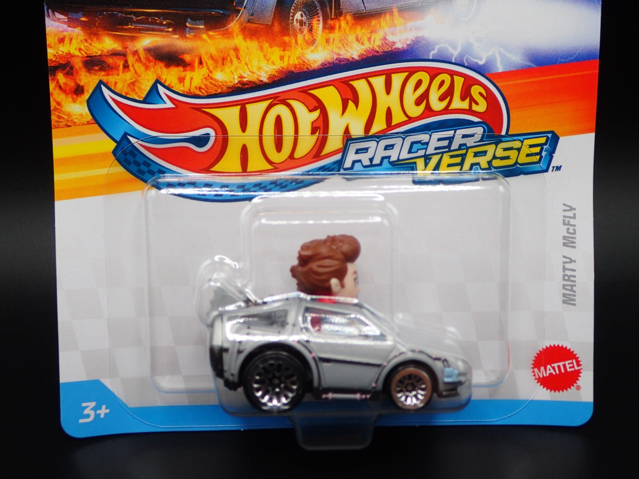 2025 HOT WHEELS RACER VERSE MARTY MCFLY BACK TO THE FUTURE