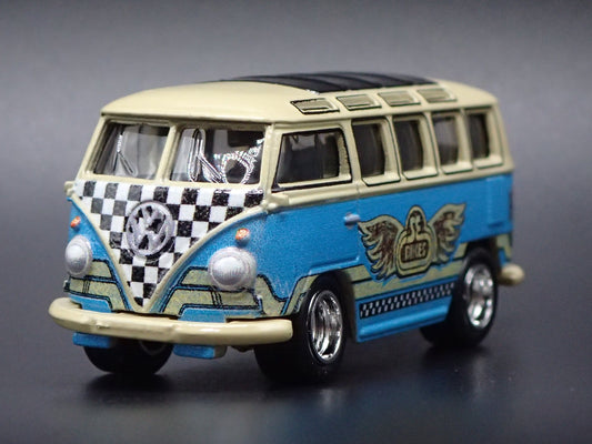 1950-1967 VW VOLKSWAGEN TYPE 2 T1 23 WINDOW BUS 1:64 SCALE DIECAST MODEL CAR