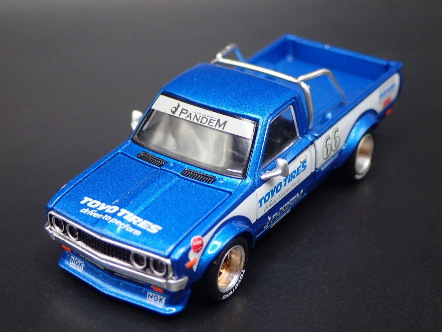 1973-1979 DATSUN 620 PICKUP TRUCK JDM PANDEM TOYO 1:64 SCALE DIECAST MODEL CAR