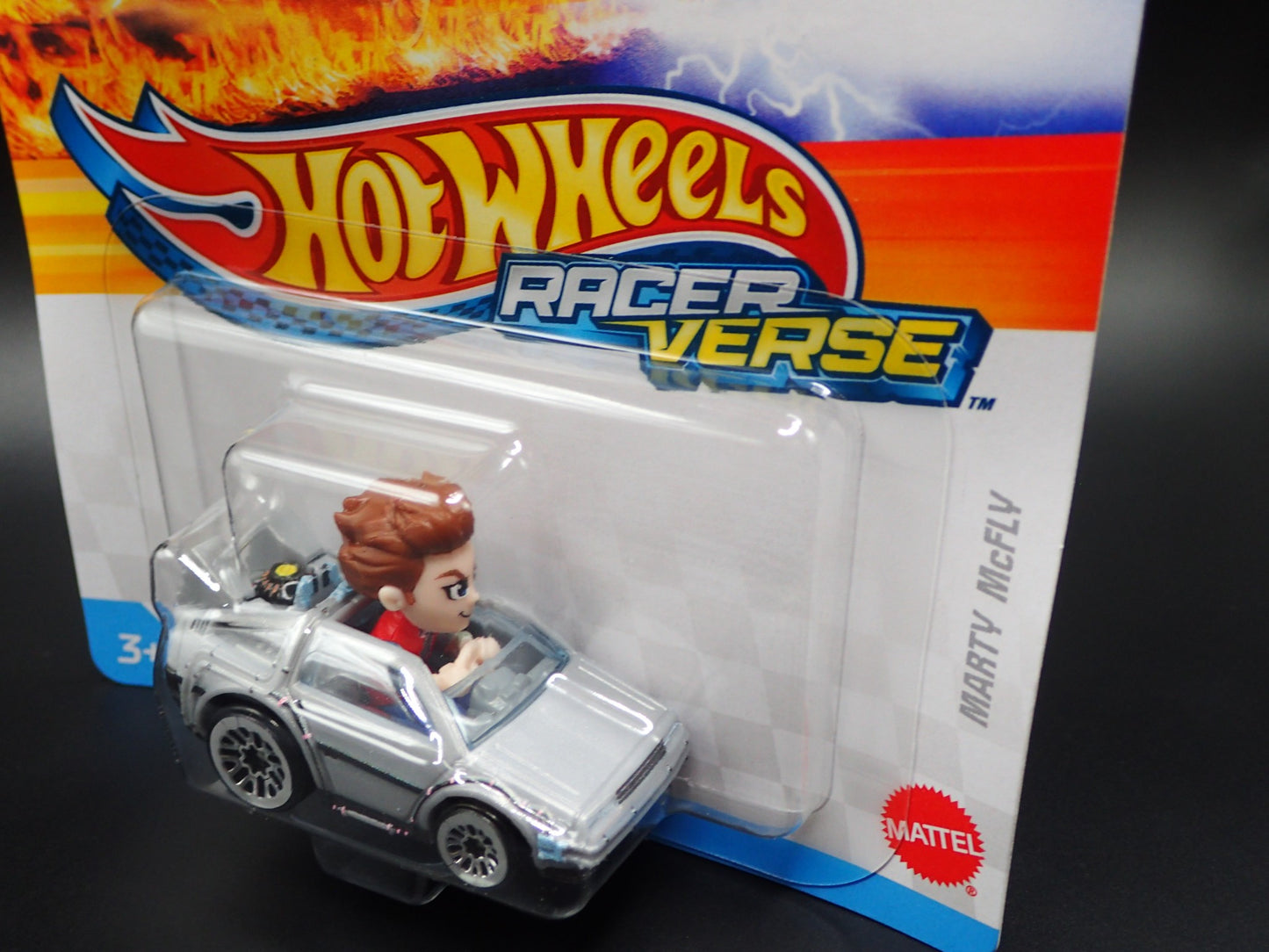 2025 HOT WHEELS RACER VERSE MARTY MCFLY BACK TO THE FUTURE
