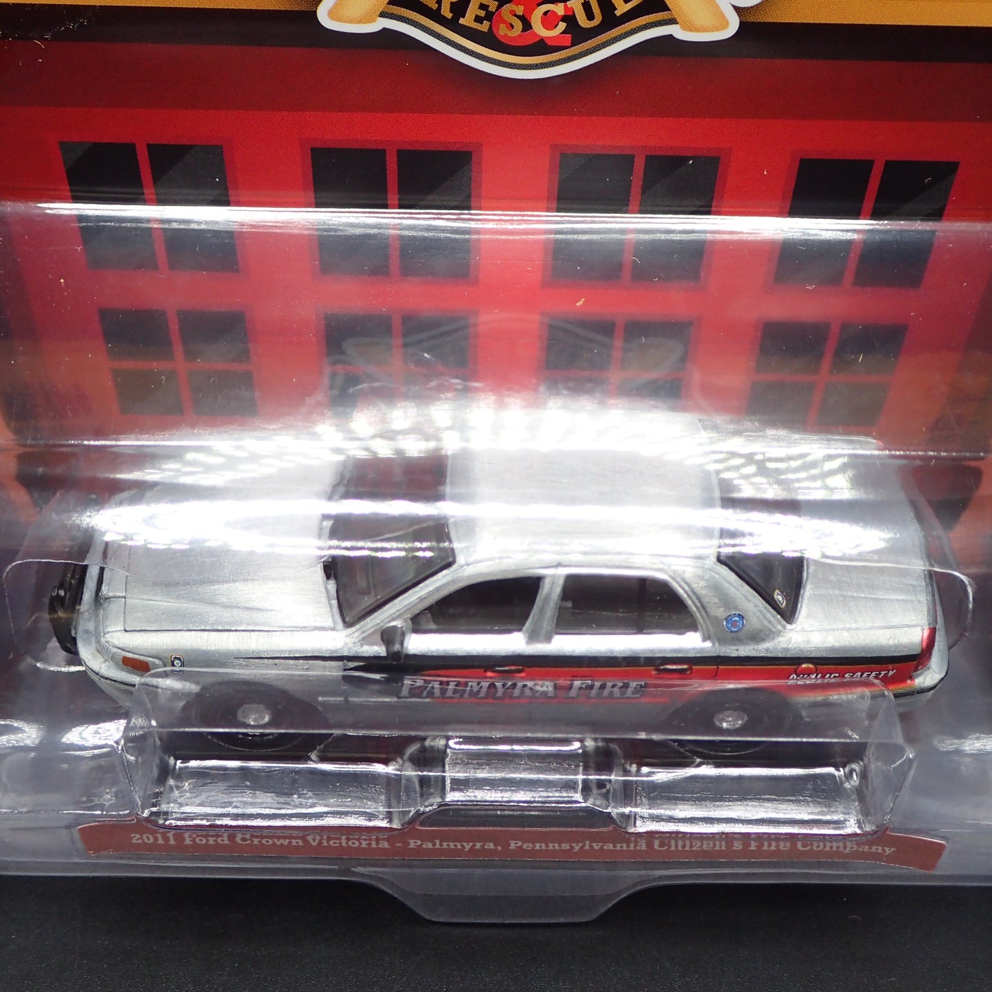 2011 FORD CROWN VICTORIA PALMYRA PA FIRE FIRE RESCUE 5 RAW GREEN MACHINE CHASE
