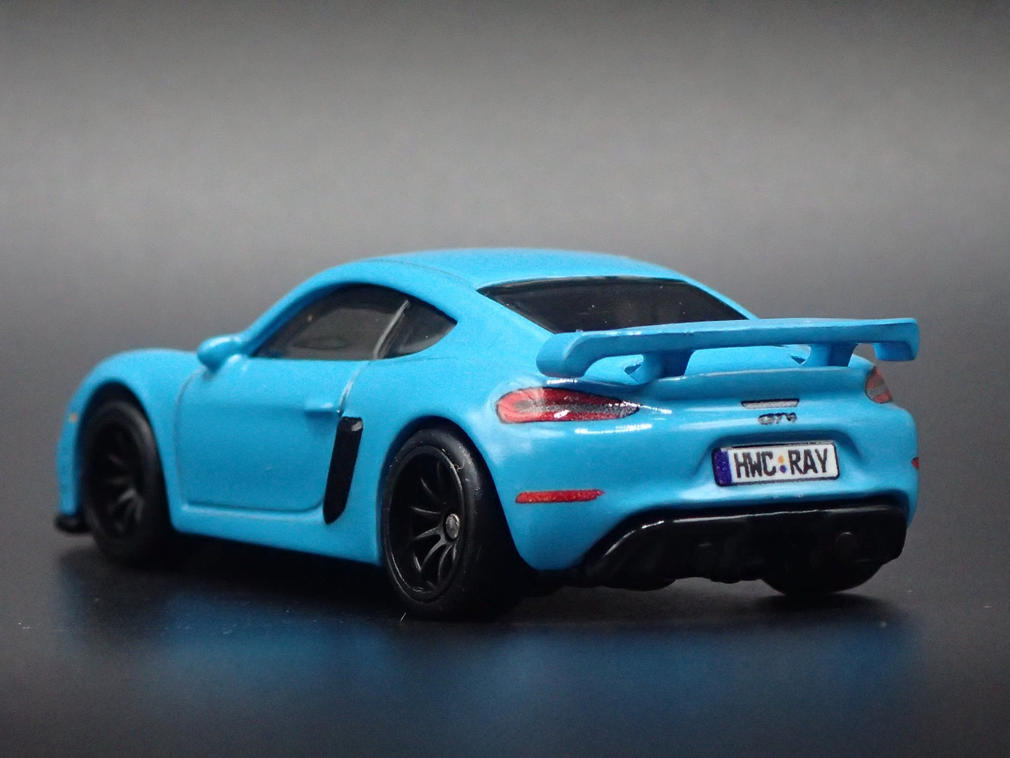 2020-2023 PORSCHE 718 CAYMAN GT4 BLUE 1:64 SCALE COLLECTIBLE DIECAST MODEL CAR