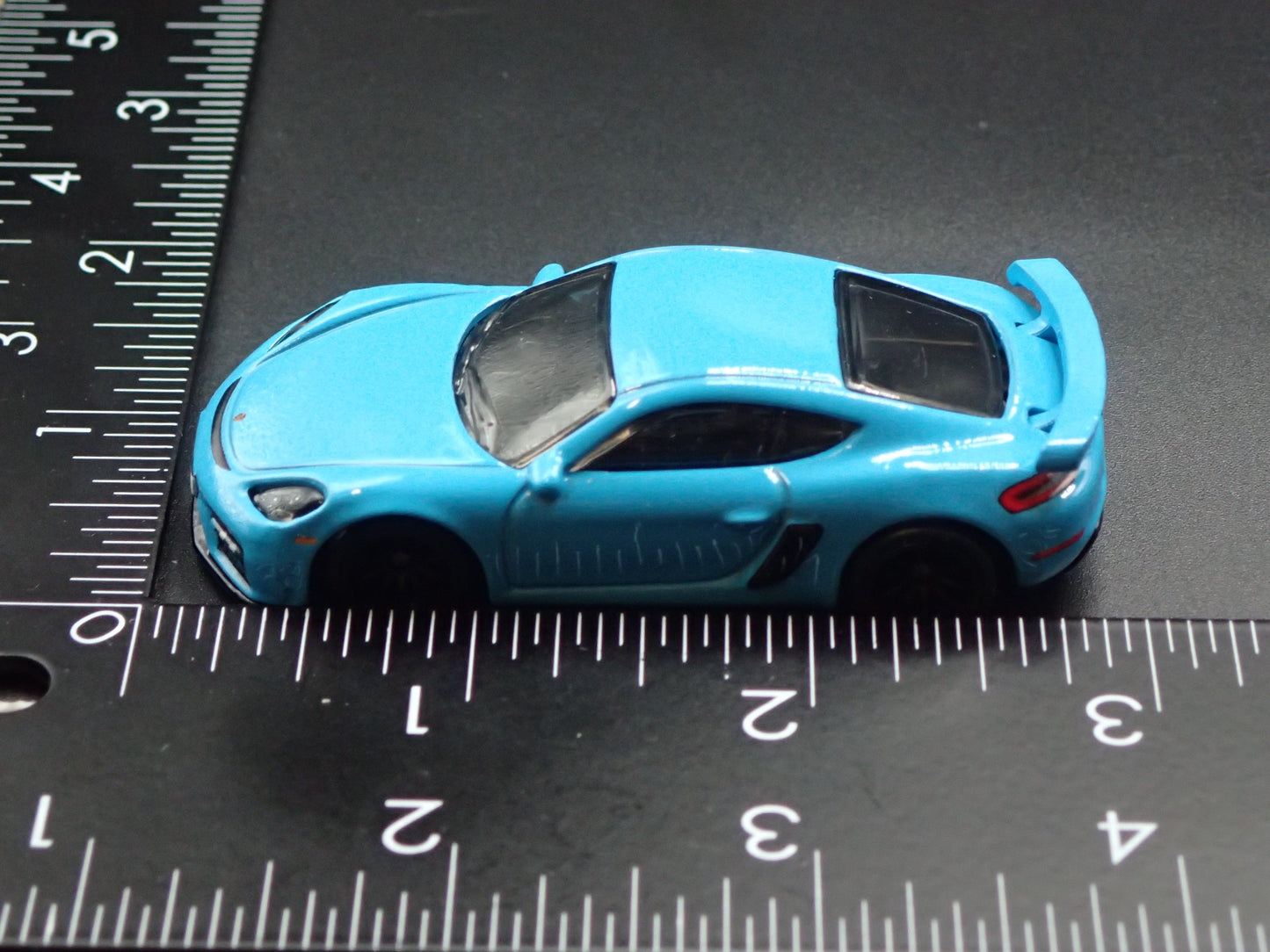 2020-2023 PORSCHE 718 CAYMAN GT4 BLUE 1:64 SCALE COLLECTIBLE DIECAST MODEL CAR