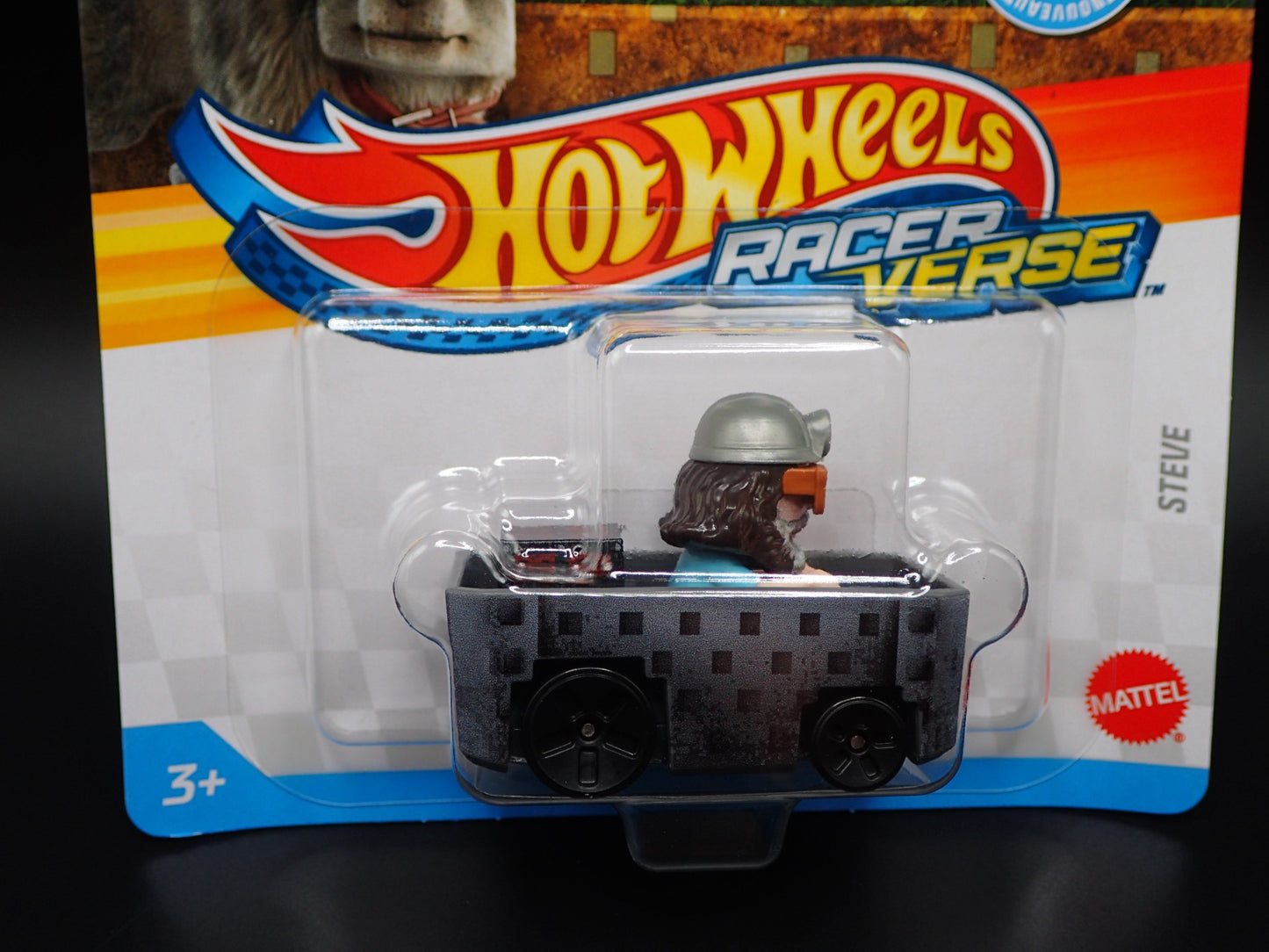 2025 HOT WHEELS RACER VERSE STEVE A MINECRAFT MOVIE