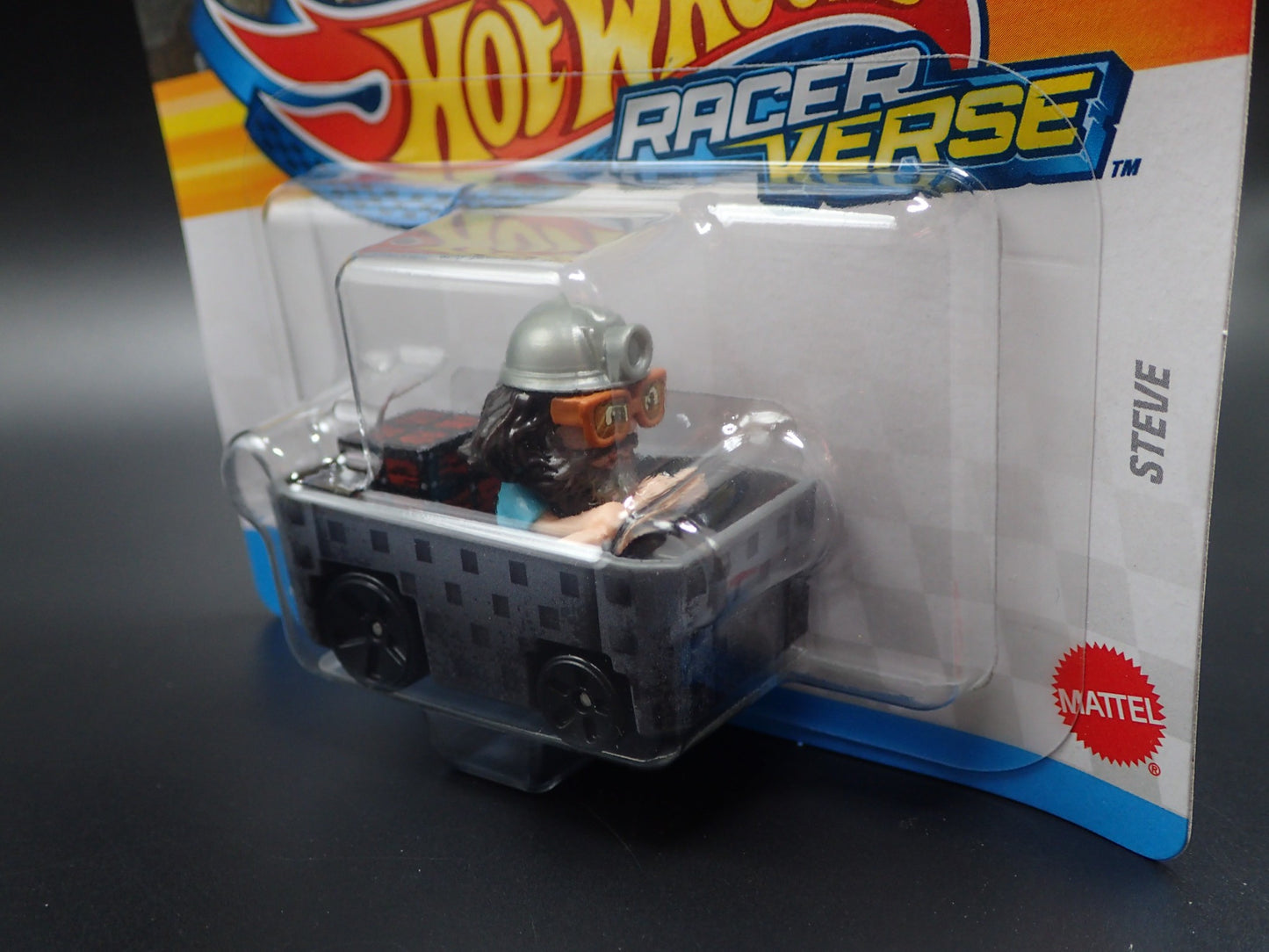 2025 HOT WHEELS RACER VERSE STEVE A MINECRAFT MOVIE
