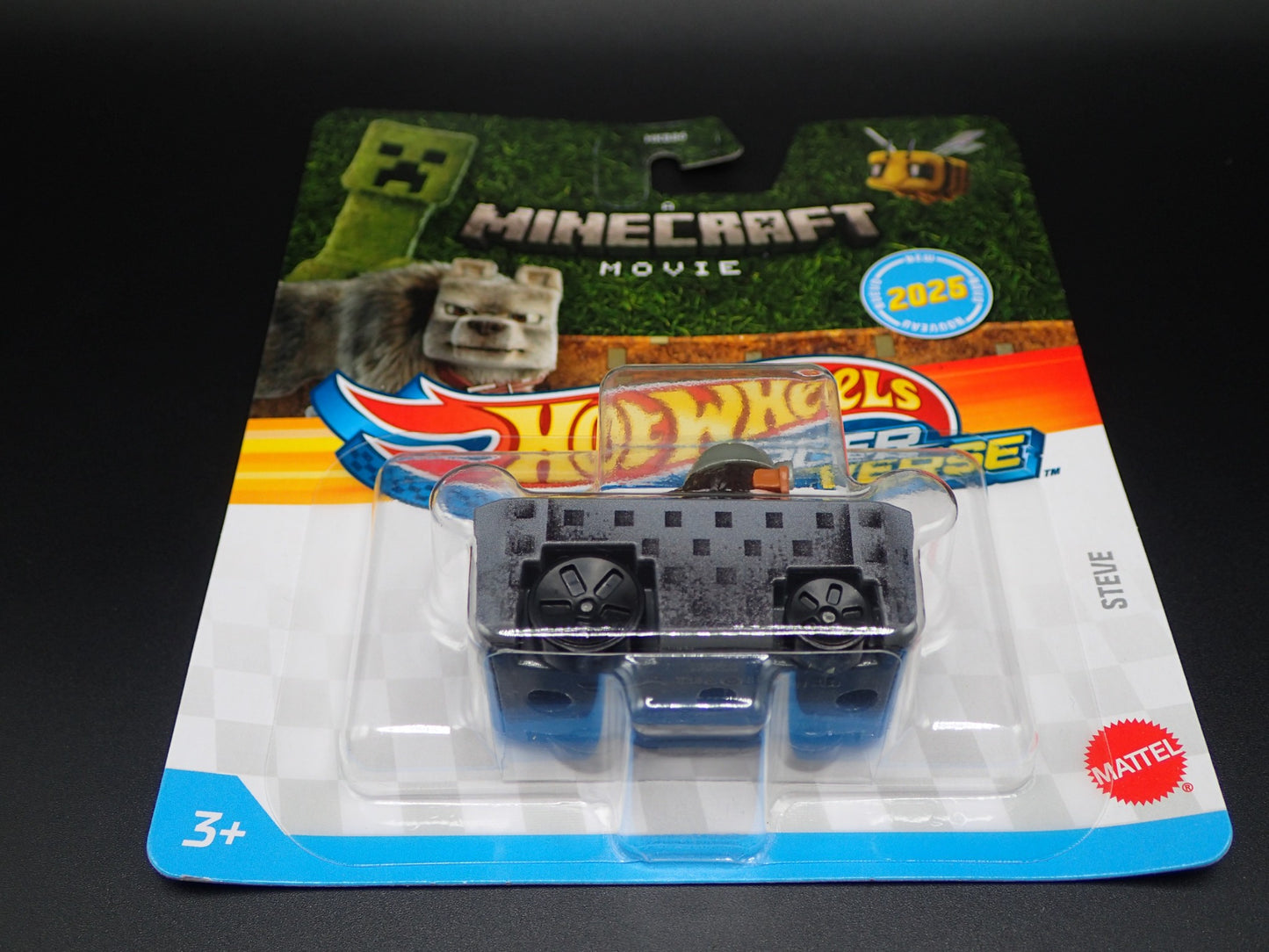2025 HOT WHEELS RACER VERSE STEVE A MINECRAFT MOVIE