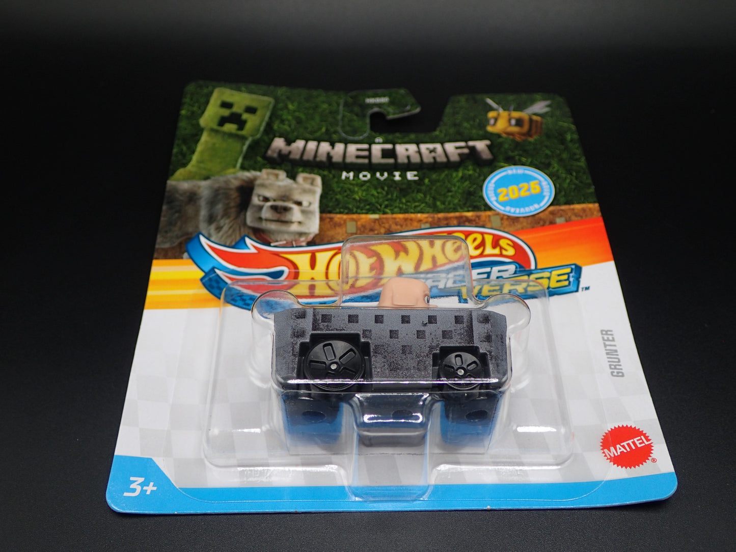 2025 HOT WHEELS RACER VERSE GRUNTER A MINECRAFT MOVIE