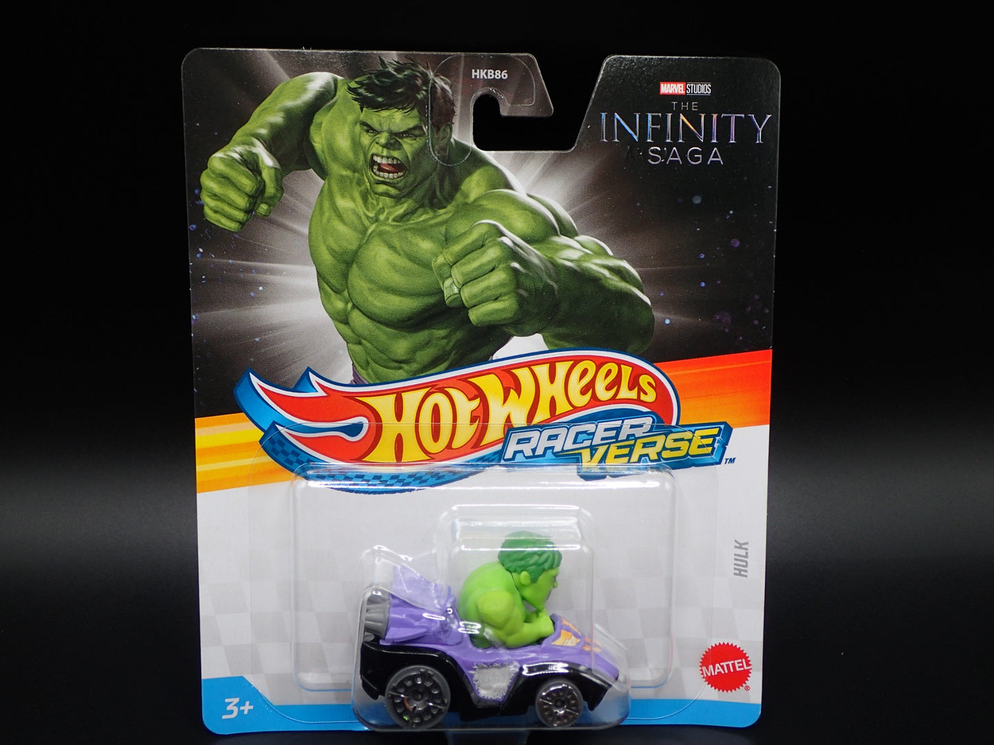 2025 HOT WHEELS RACER VERSE HULK THE INFINITY SAGA