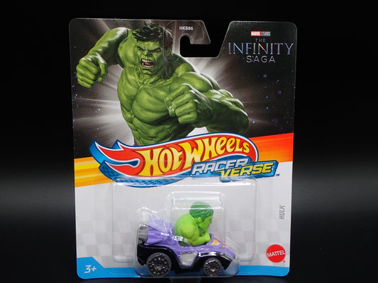 2025 HOT WHEELS RACER VERSE HULK THE INFINITY SAGA