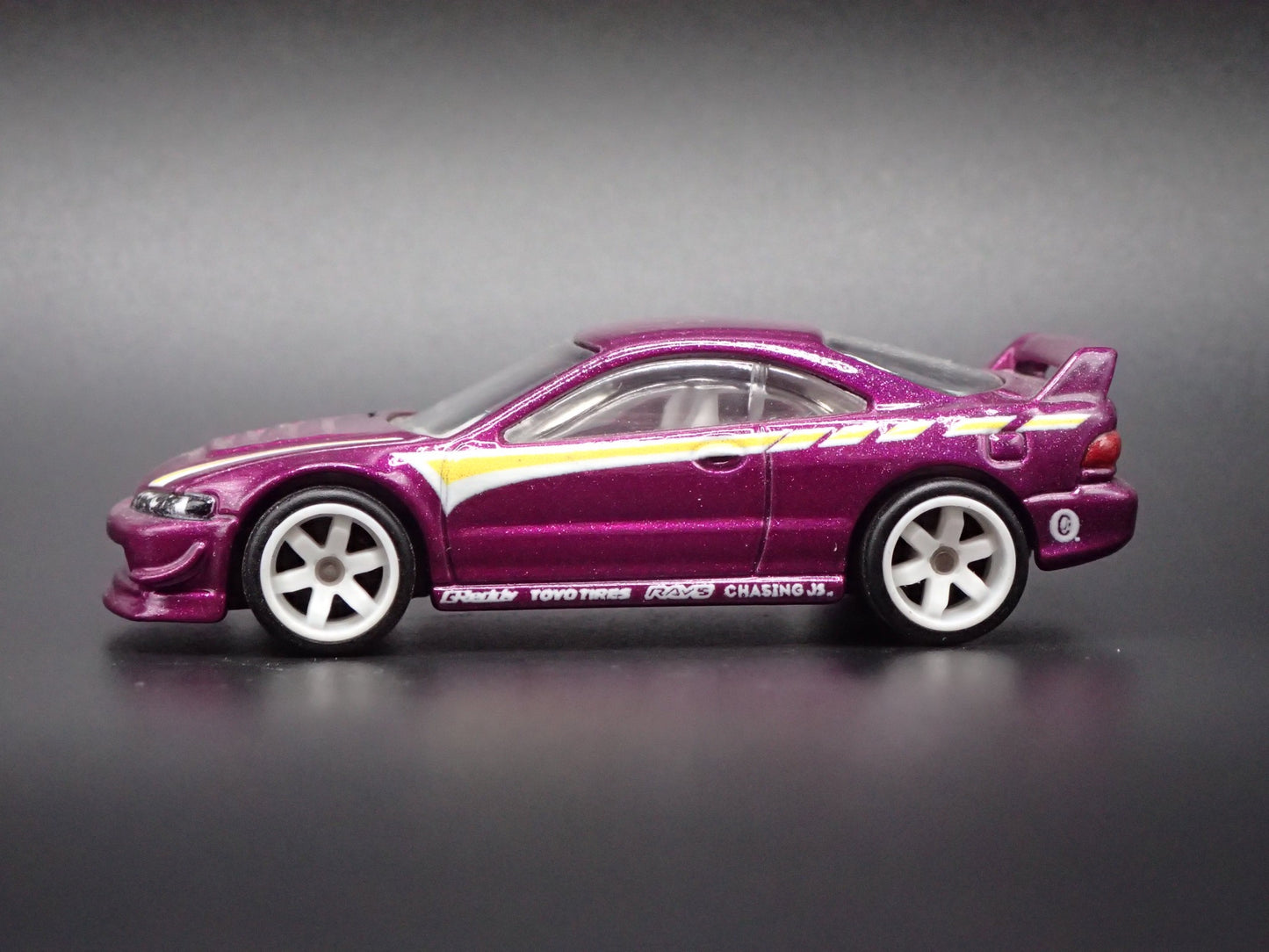 1994-2001 ACURA HONDA INTEGRA PURPLE 1:64 SCALE COLLECTIBLE DIECAST MODEL CAR