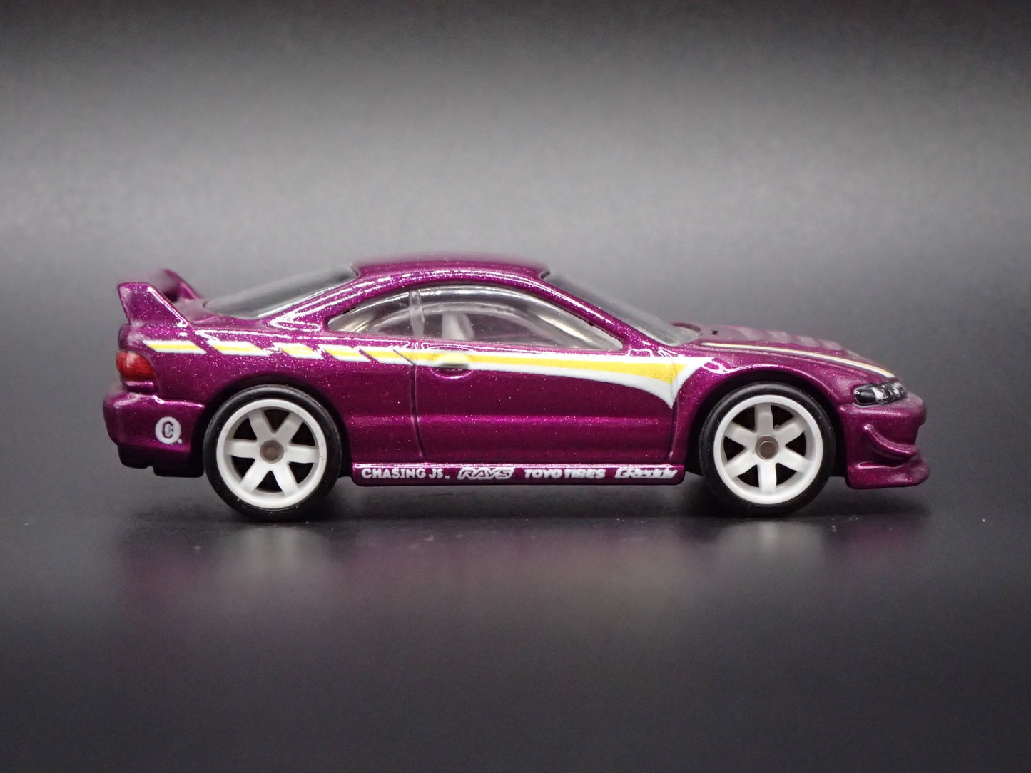 1994-2001 ACURA HONDA INTEGRA PURPLE 1:64 SCALE COLLECTIBLE DIECAST MODEL CAR