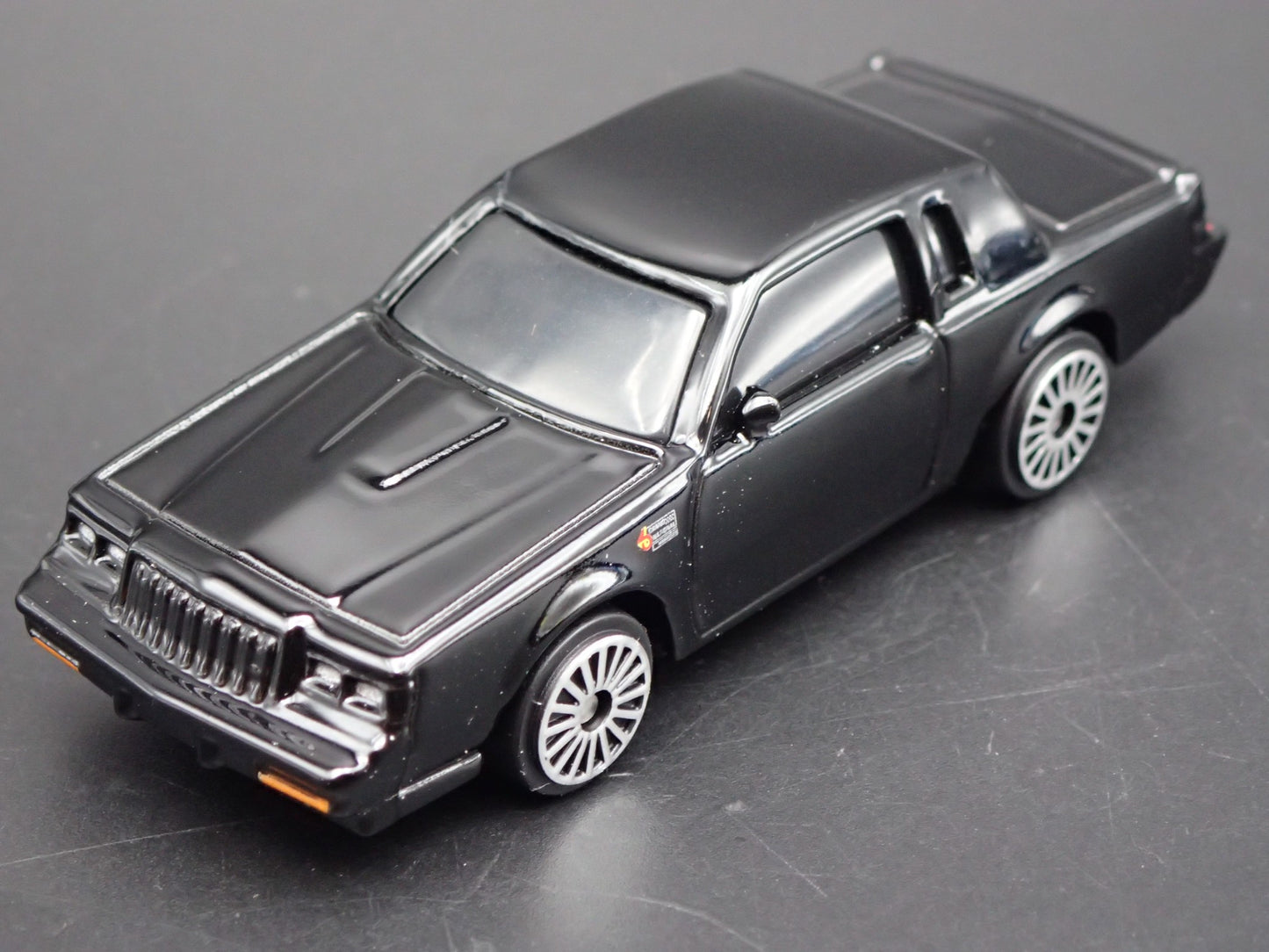1987 87 BUICK GRAND NATIONAL GNX BLACK 1:64 SCALE DIORAMA DIECAST MODEL CAR