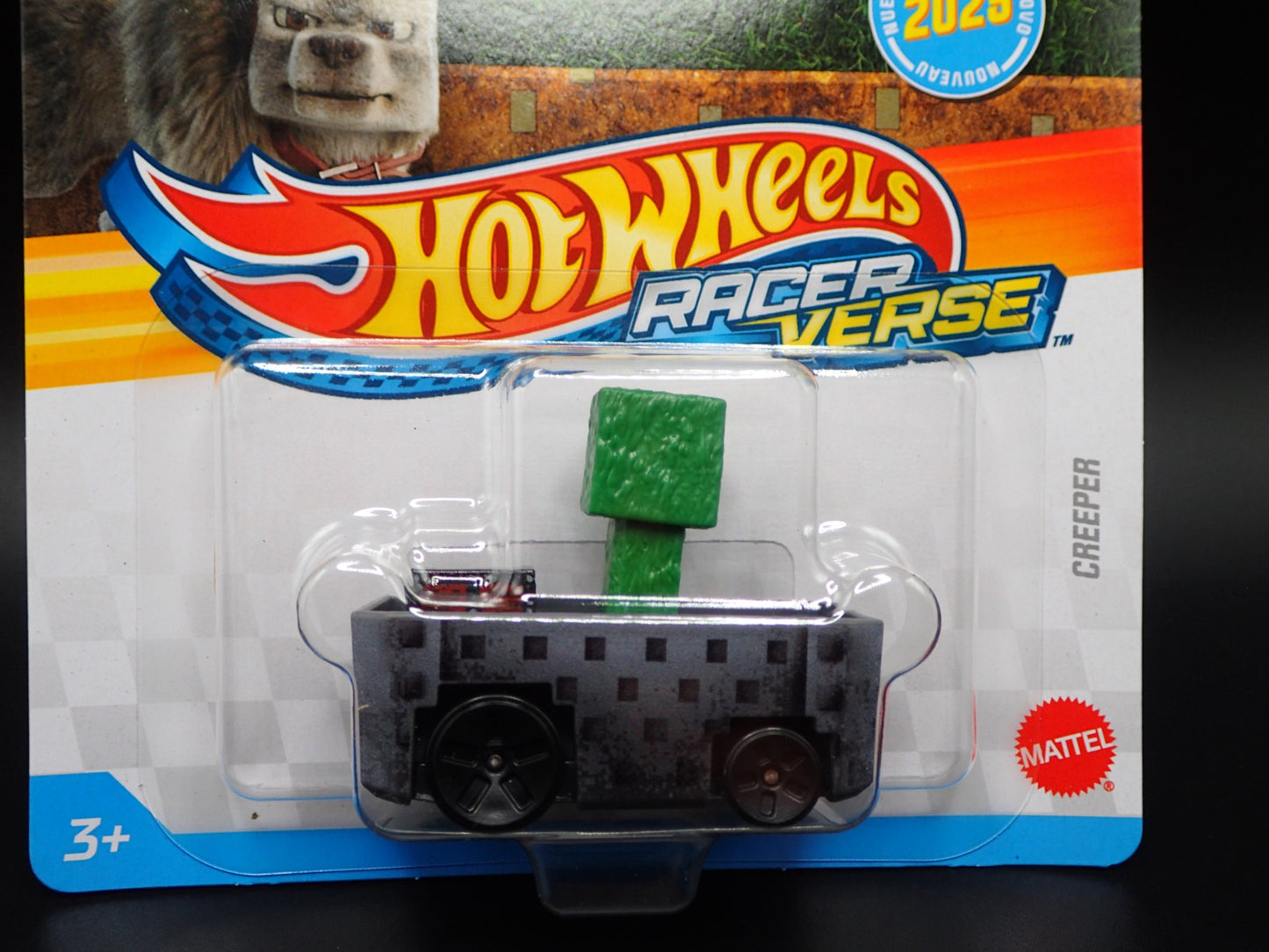 2025 HOT WHEELS RACER VERSE CREEPER A MINECRAFT MOVIE