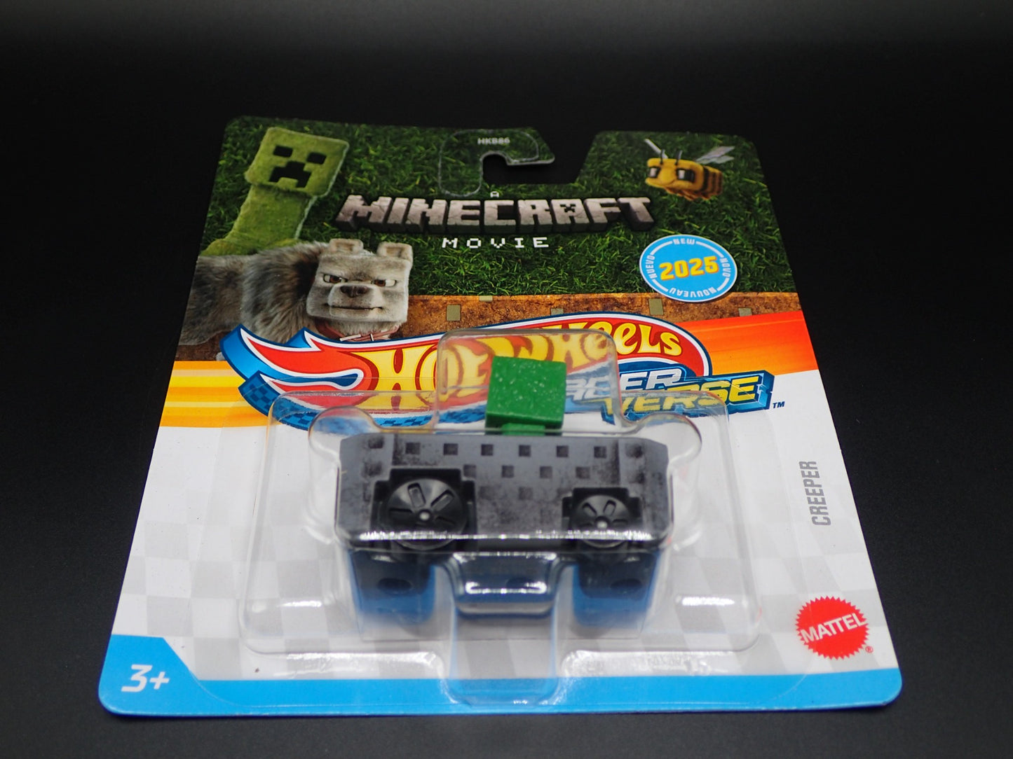 2025 HOT WHEELS RACER VERSE CREEPER A MINECRAFT MOVIE