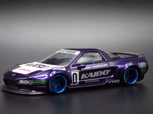 HONDA NSX KAIDO HOUSE RACING V2 PURPLE 1:64 SCALE COLLECTIBLE DIECAST MODEL CAR