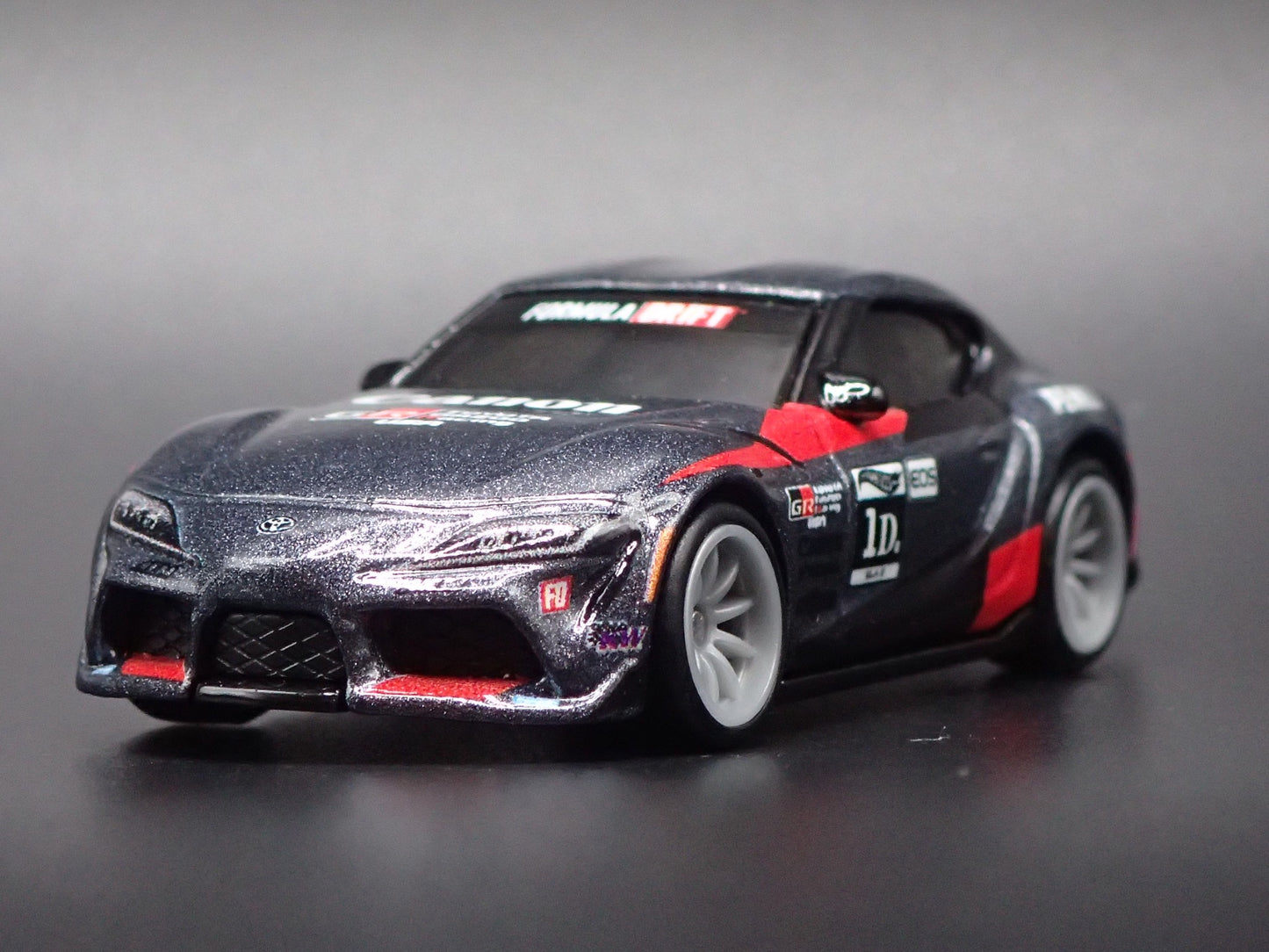 2019-2026 TOYOTA GR SUPRA GRAY 1/64 SCALE COLLECTIBLE DIORAMA DIECAST MODEL CAR