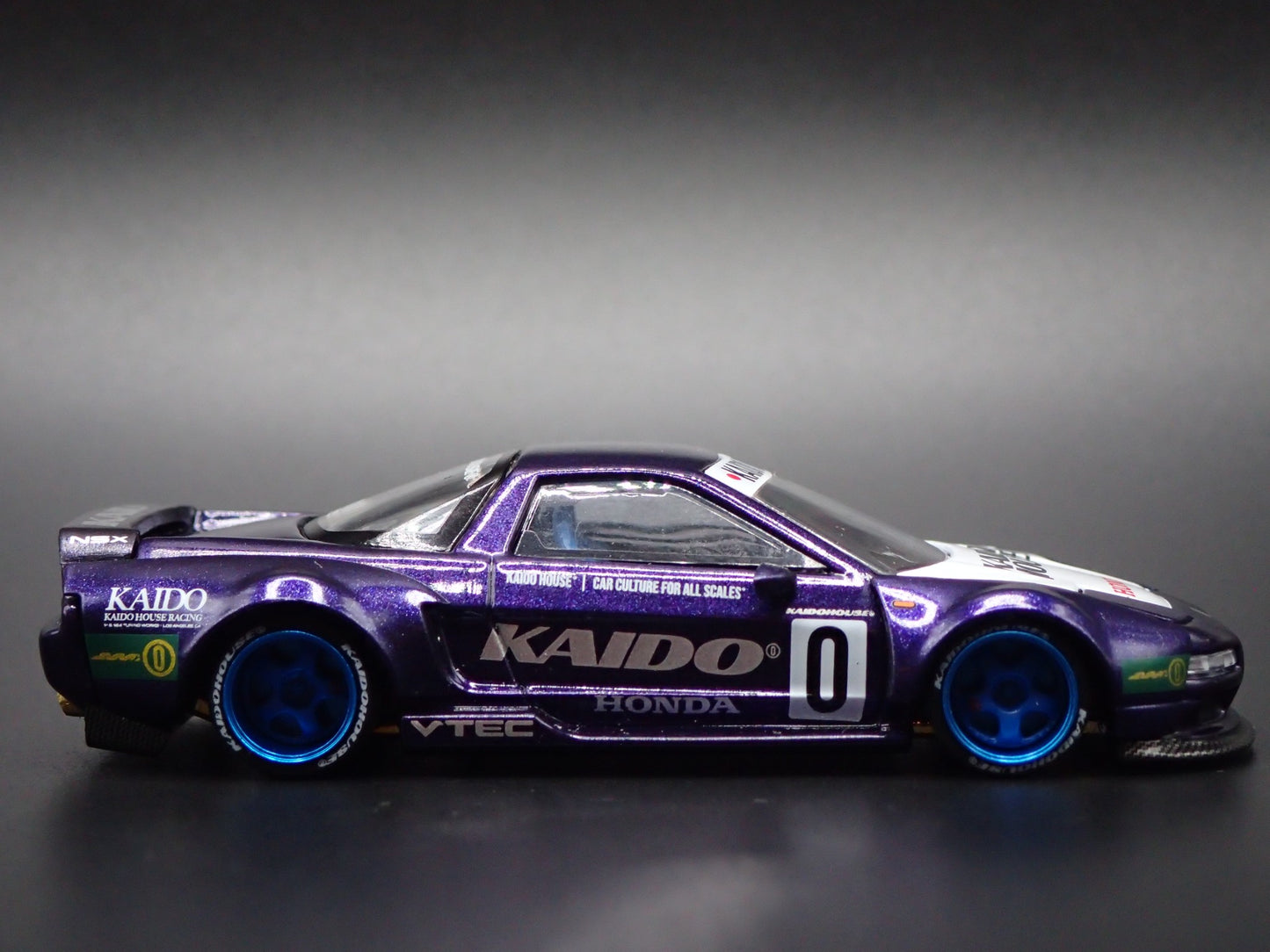 HONDA NSX KAIDO HOUSE RACING V2 PURPLE 1:64 SCALE COLLECTIBLE DIECAST MODEL CAR