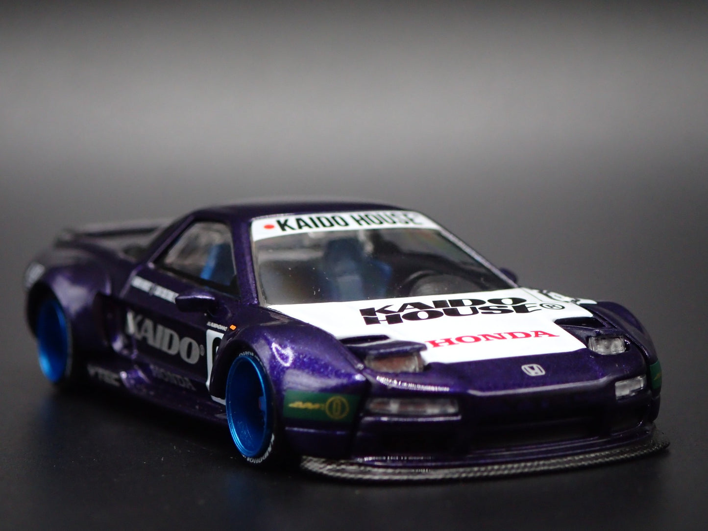 HONDA NSX KAIDO HOUSE RACING V2 PURPLE 1:64 SCALE COLLECTIBLE DIECAST MODEL CAR