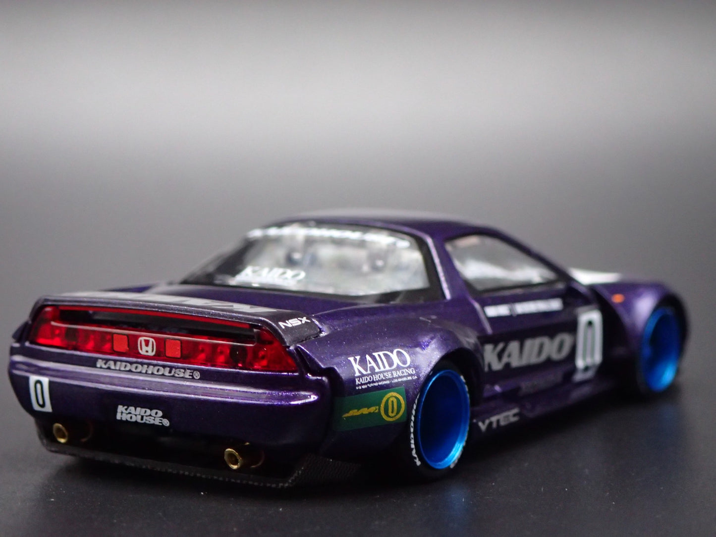 HONDA NSX KAIDO HOUSE RACING V2 PURPLE 1:64 SCALE COLLECTIBLE DIECAST MODEL CAR