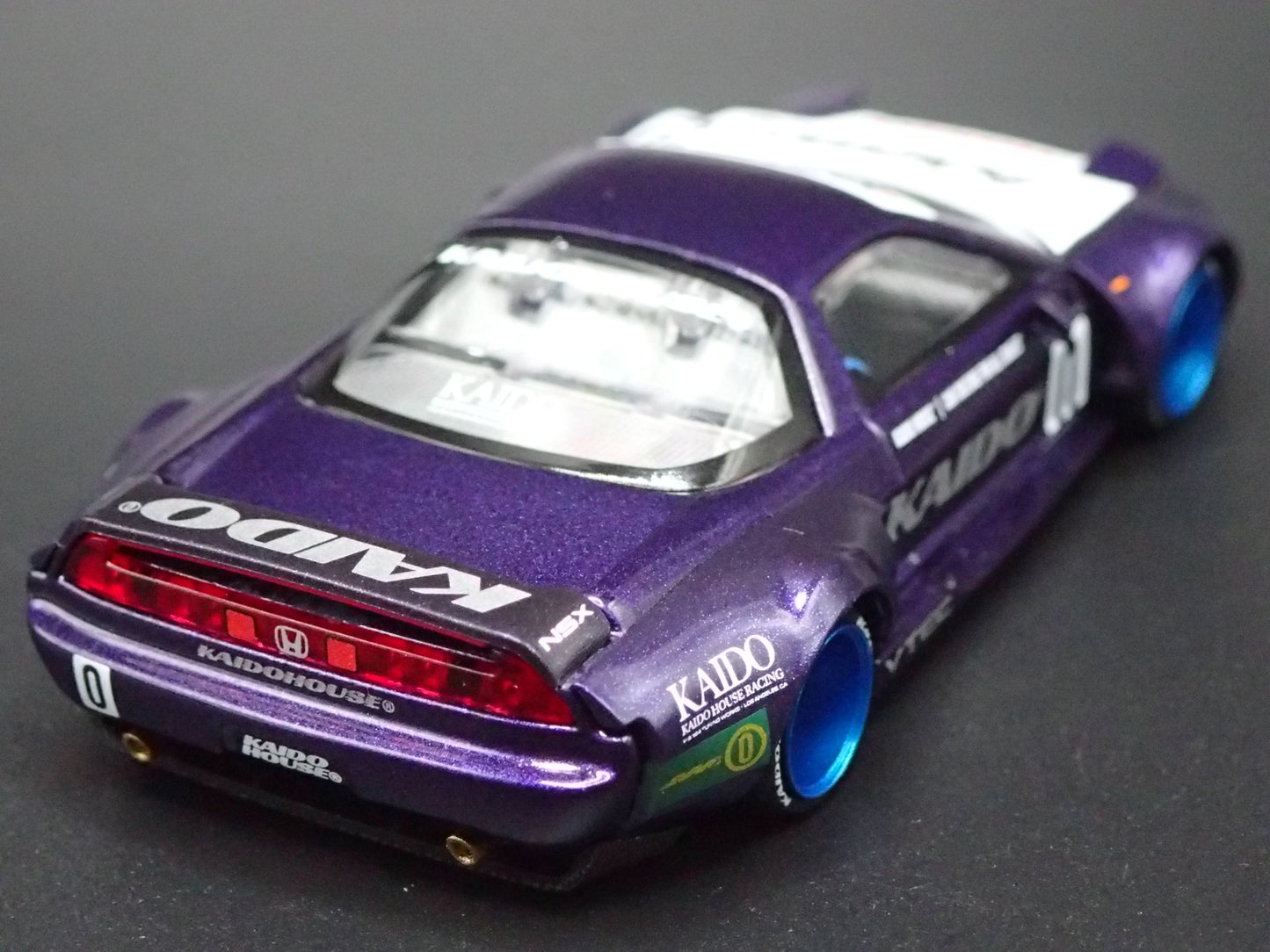 HONDA NSX KAIDO HOUSE RACING V2 PURPLE 1:64 SCALE COLLECTIBLE DIECAST MODEL CAR
