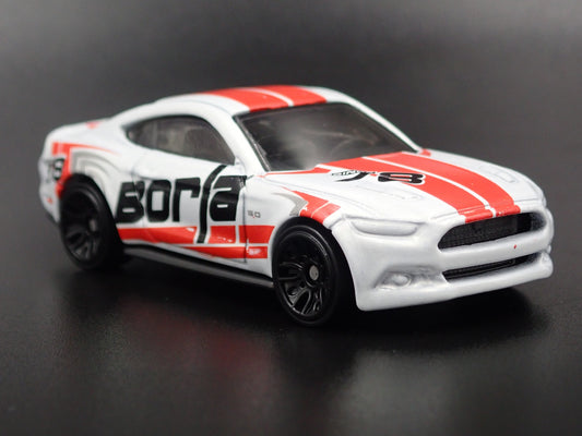 2015-2023 FORD MUSTANG GT BORLA 1:64 SCALE COLLECTIBLE DIORAMA DIECAST MODEL CAR