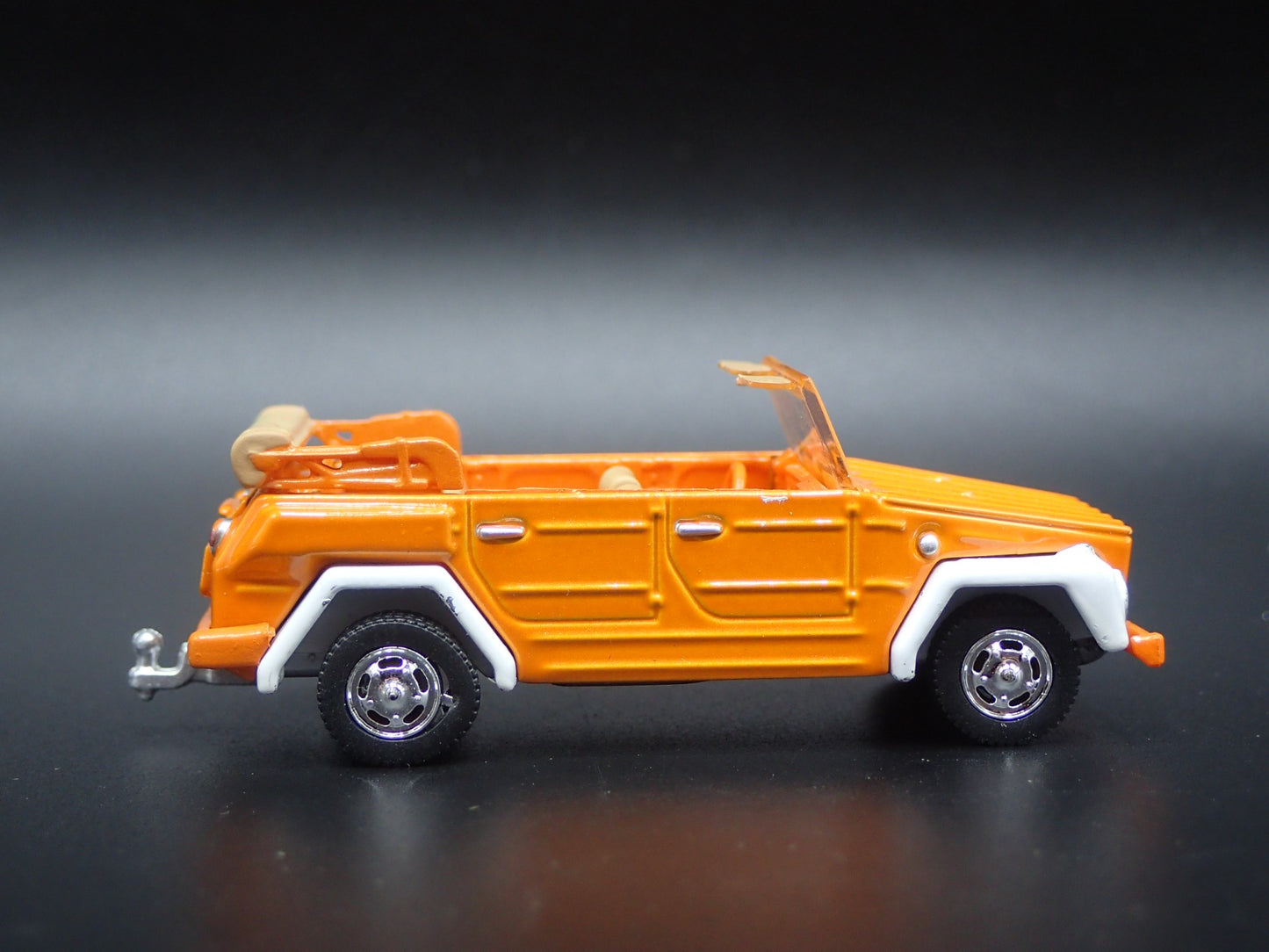 VOLKSWAGEN THING TYPE 181 HITCH ORANGE 1:64 SCALE COLLECTIBLE DIECAST MODEL CAR