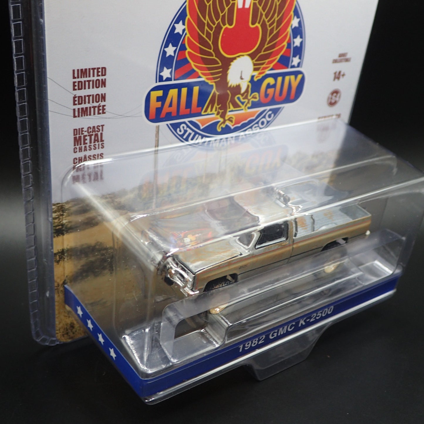 2026 GREENLIGHT GN MACHINE RAW CHASE 1982 GMC K2500 MUDDY FALL GUY HOLLYWOOD 26