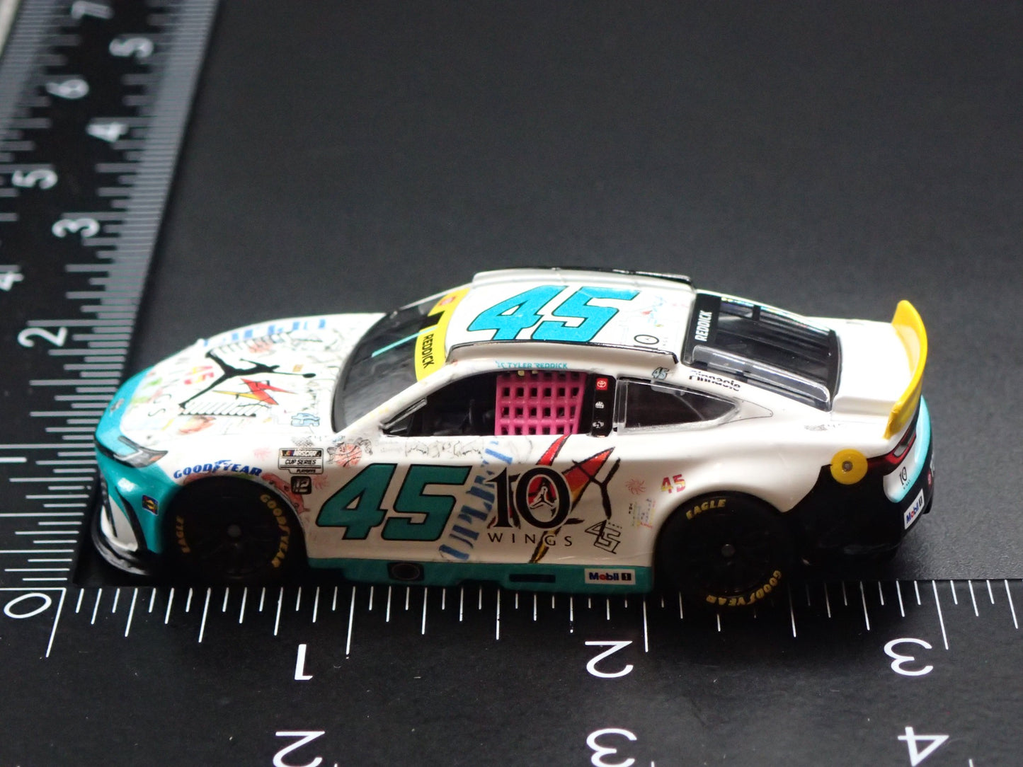 2025 25 TOYOTA CAMRY 45 TYLER REDDICK JORDAN BRAND NASCAR 1:64 DIECAST MODEL CAR