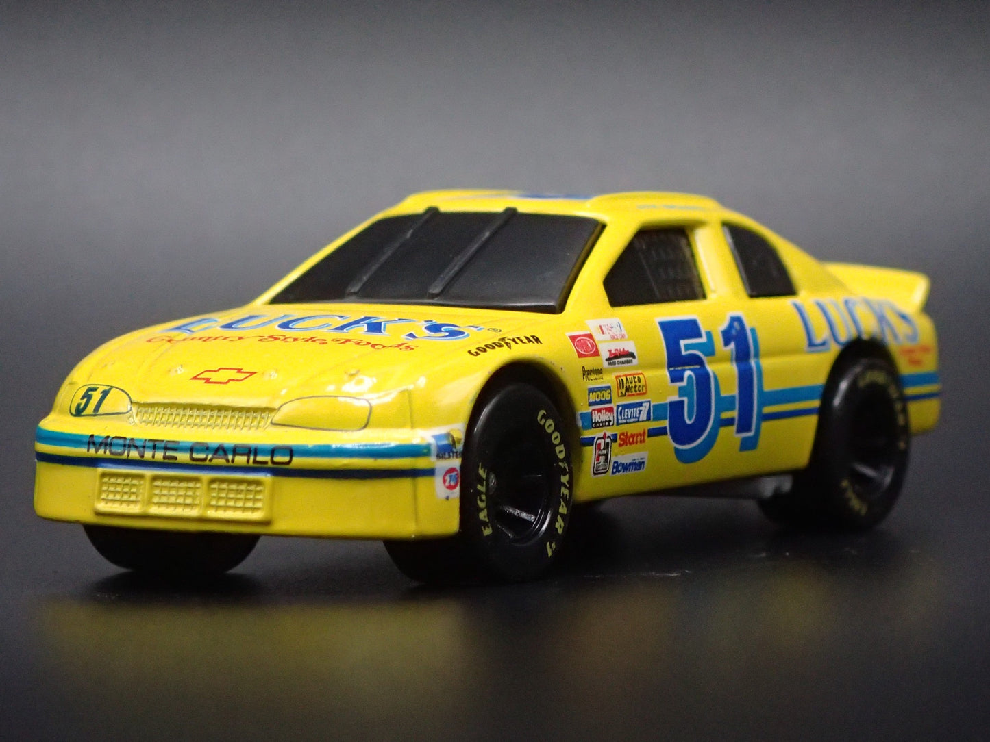 1995 95 CHEVROLET MONTE CARLO 51 JIM BROWN NASCAR 1:64 SCALE DIECAST MODEL CAR
