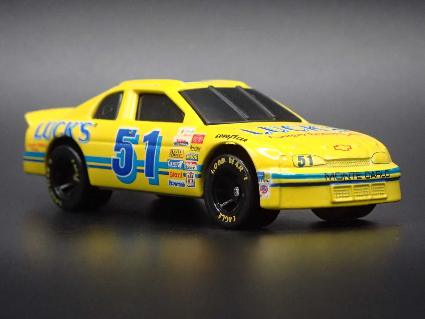 1995 95 CHEVROLET MONTE CARLO 51 JIM BROWN NASCAR 1:64 SCALE DIECAST MODEL CAR